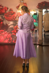 Classic Wrap Shirt - Lavender for the Mother of the Bride / Groom