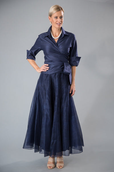 Bohemian Skirt - Navy for the Mother of the Bride / Groom