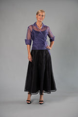 Pansy Skirt - Black for the Mother of the Bride / Groom