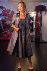Summer Coat - Gunmetal for the Mother of the Bride / Groom