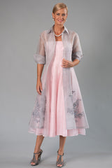 Organza Coat - Silver for the Mother of the Bride / Groom