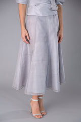 Pansy Skirt - Silver for the Mother of the Bride / Groom