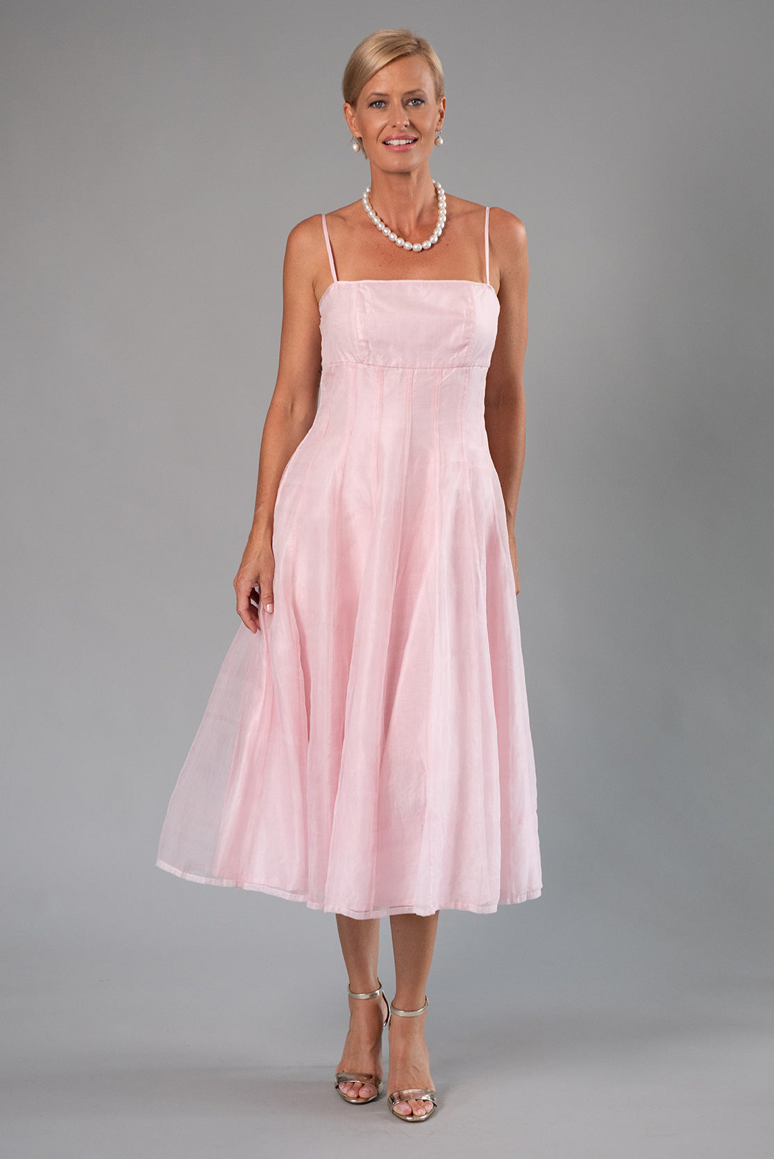 Living Silk US - Tea Length Dress - Mother of Bride & Groom