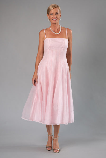 Tea Length Dress - Soft Pink for the Mother of the Bride / Groom